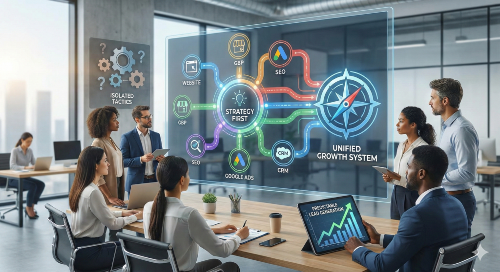 Strategic SEO Services and data analysis by CPC Web Marketing team