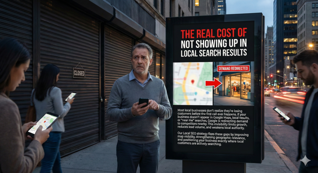 The Real Cost of Not Showing Up in Local Search Results